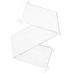 Amilian Bettnestchen - Bettumrandung Kopfschutz 180x30 cm für Kinderbett 120x60 geeignet, (Nestchen, Kantenschutz), Bettausstattung