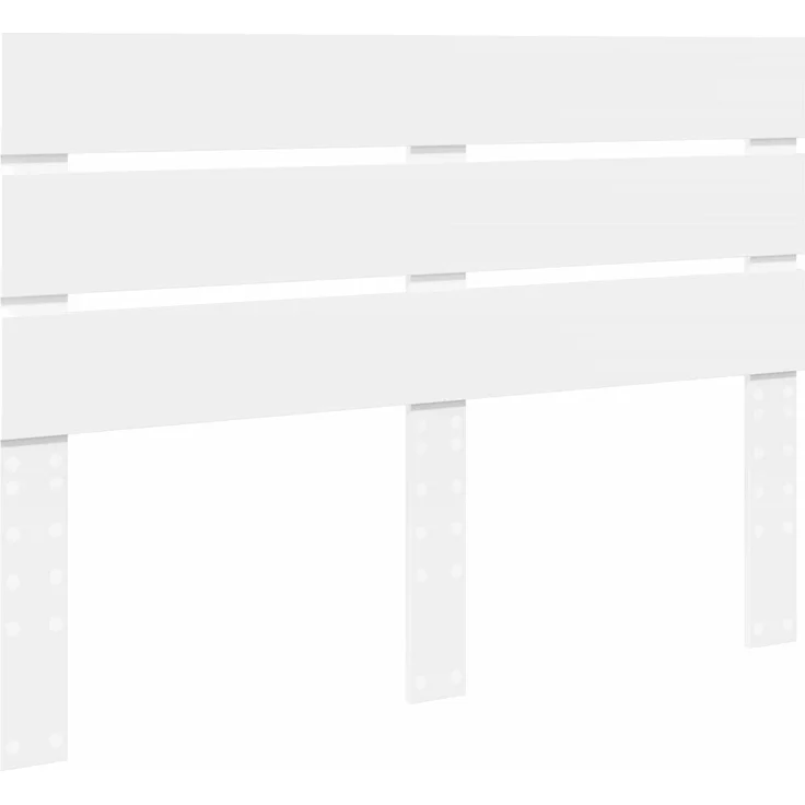 vidaXL Bettrahmen mit Schubladen Weiß 150 x 200 cm Ingenieurs Holz 3411823 – Bild 7