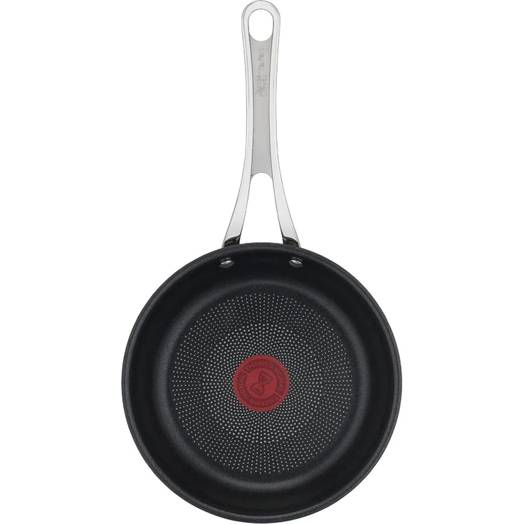 Tefal E30602 Jamie Oliver Cook’s Classic Bratpfanne 20 cm | Antihaftversiegelung | sicher | Thermo-Signal | genieteter Silikon-Griff | induktionsgeeignet | ofenfest | Edelstahl – Bild 2
