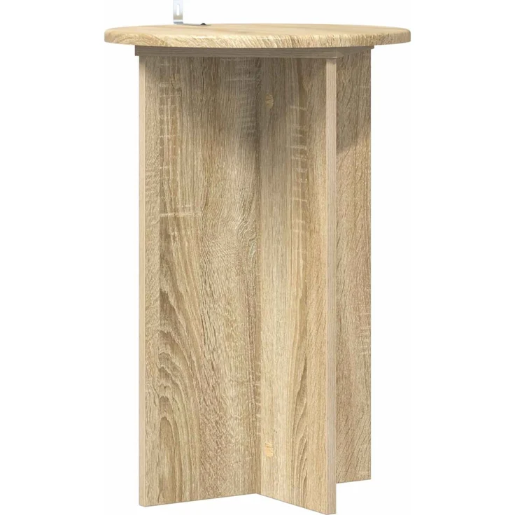 vidaXL Pflanzenständer 2 stk. Sonoma-Eiche Ø40 x 60 cm Holzwerkstoff 899710 – Bild 5