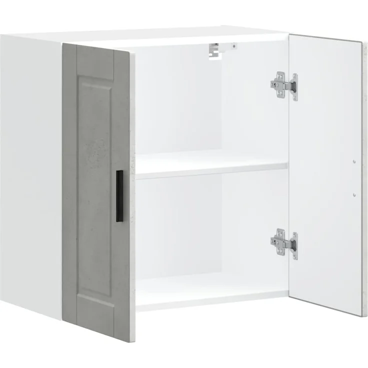 vidaXL Küchen-Hängeschrank Porto Betongrau Holzwerkstoff 854061 – Bild 4