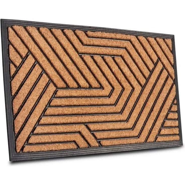 HANSE Home Fußmatte Mix Mats Gummi Kokos Labyrinth, Türmatte, rechteckig, Höhe: 20 mm, Strapazierfähig, pflegeleicht, robust, wetterfest, UV-beständig – Bild 4
