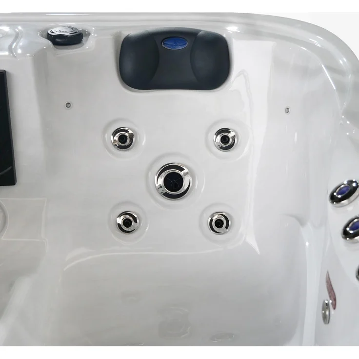 TroniTechnik Whirlpool Outdoor Whirlpool, 3 Personen, 29 Düsen, 2 Sitzplätze,1 Liegeplatz,LED, (1-tlg), Outdoor-Whirlpool mit regulierbaren Düsen, LED, ARISTECH Acryl – Bild 7