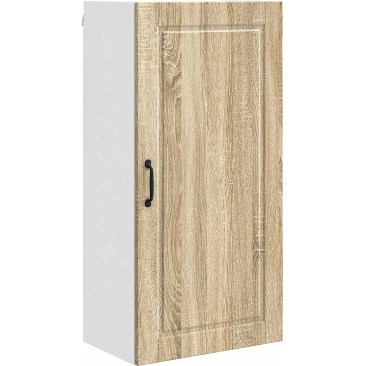vidaXL Wandschrank PORTO Sonoma-Eiche 50 x 31 x 100 cm Holzwerkstoff 885477 – Bild 2