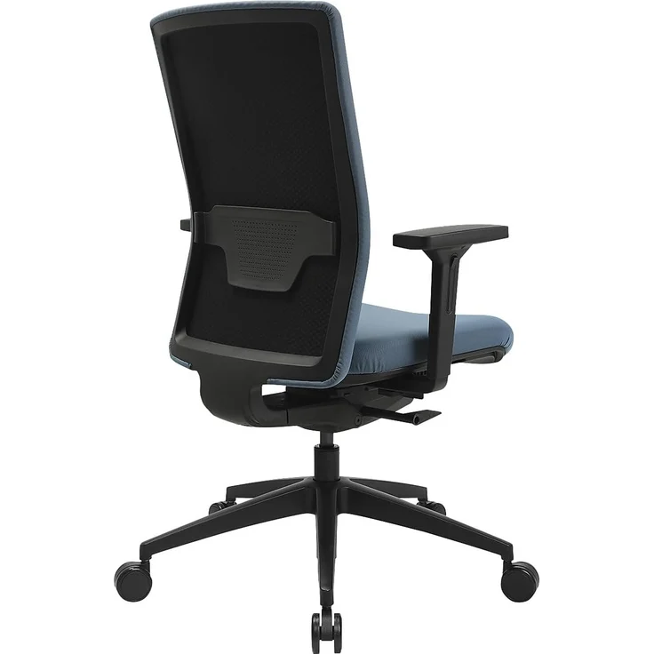 Topstar Bürodrehstuhl Sitness Airwork G petrol-Teppichbodenrollen – Bild 4