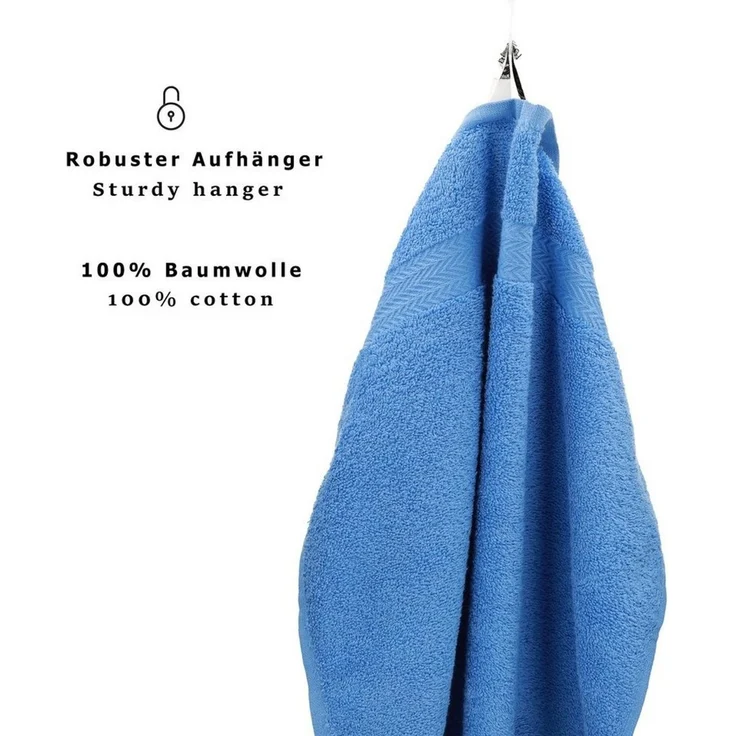 Betz Saunatuch 2 er Saunahandtuch-Set PREMIUM 70 x 200cm, 100% Baumwolle (Set, 2-St), Saunatücher – Bild 3