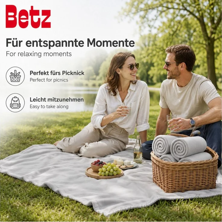 Wohndecke Fleecedecke 4 Stück 130x170 cm 180g/m² Flauschige Sofadecke, Betz – Bild 4