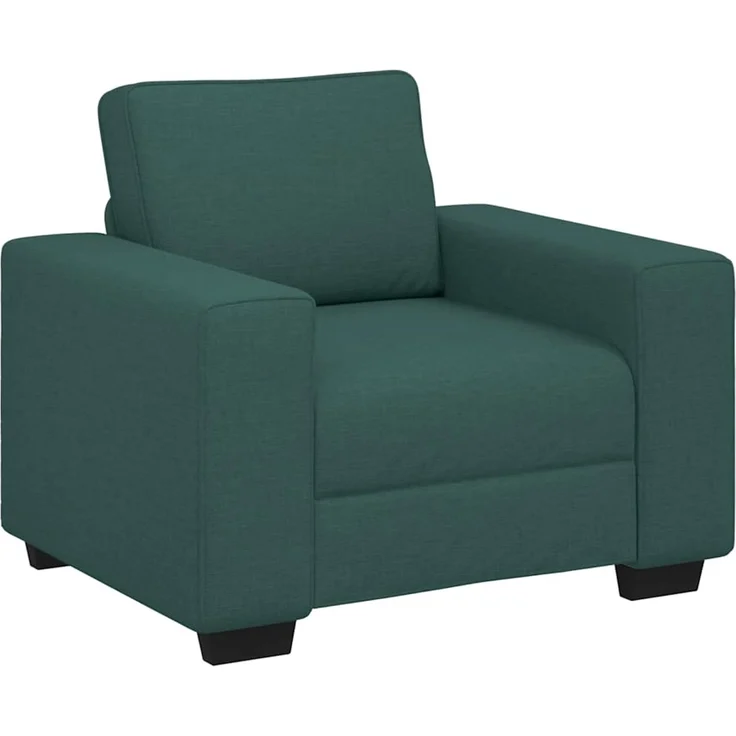 vidaXL Sessel Dunkelgrün 100x77x82 cm Stoff 4105151 – Bild 1
