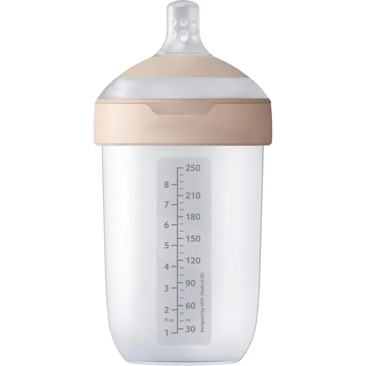 Difrax Mammafeel Flasche - 250 ml Rosa