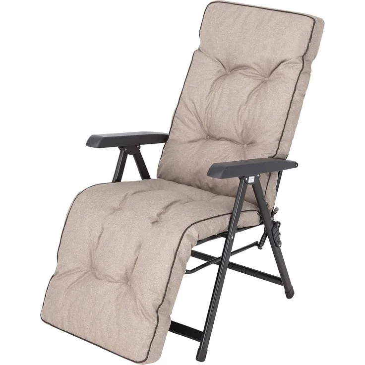 Bjird Liegenauflage Auflage für Liegestuhl 160x50x8, extra dicke Polsterauflage für klappbare Gartenliege/Sonnenliege