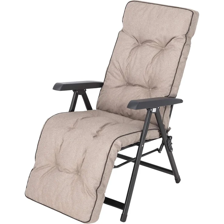Bjird Liegenauflage Auflage für Liegestuhl 160x50x8, extra dicke Polsterauflage für klappbare Gartenliege/Sonnenliege – Bild 1