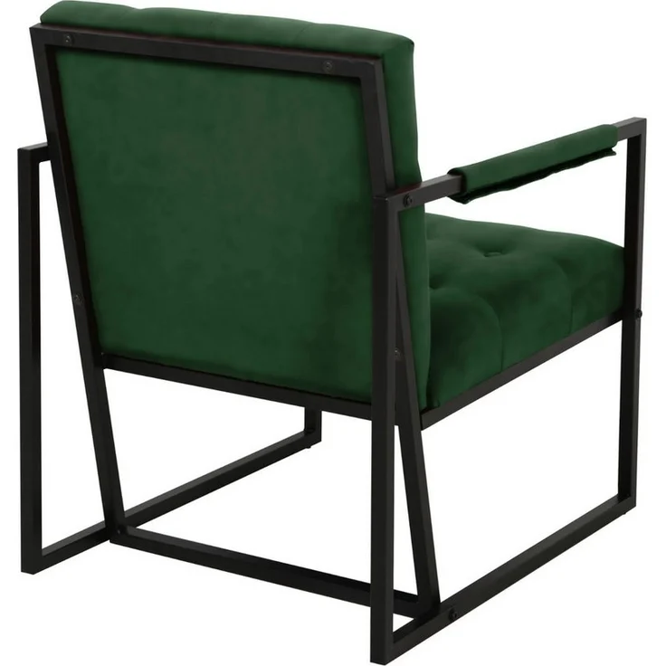 SVITA Sessel JONES (1-St), stilvoll,gepolsterte Sitz-& Rückenfläche,stabiler Metallrahmen,Stoff – Bild 3