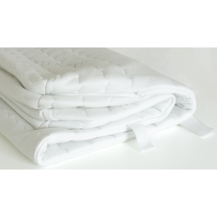 AM Qualitätsmatratzen | Hochwertiger Tencel Matratzenbezug 200x190 cm - Ersatzbezug – Bild 3