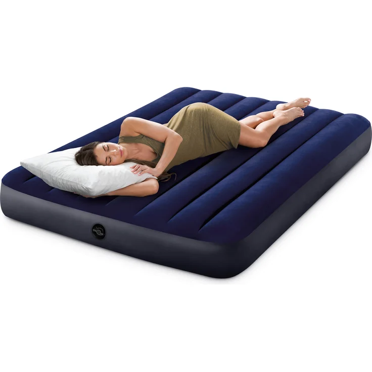 Intex 'Standard Classic Downy' Luftmatratze, dunkelblau, 25 x 191 x 137 cm – Bild 4