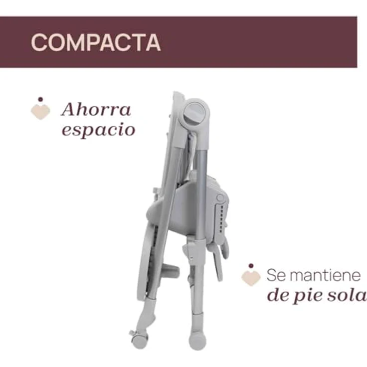 Chicco Polly Armonia Hochstuhl - Carrara Antraciet – Bild 7