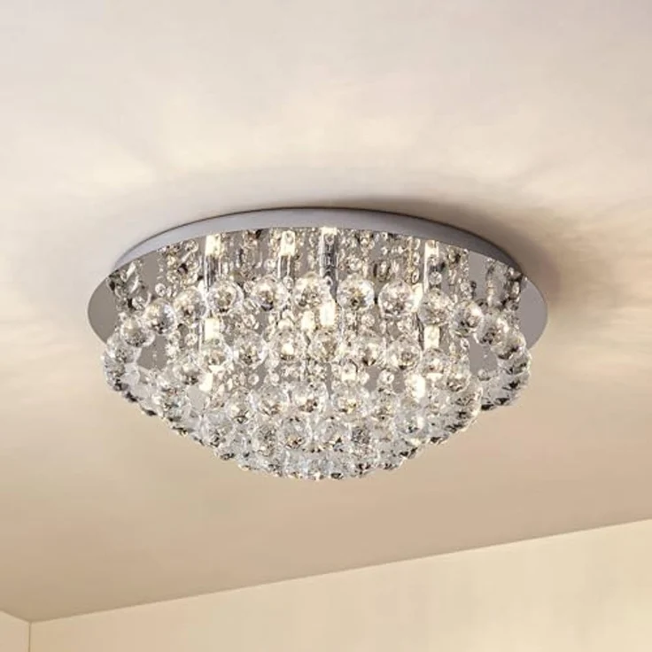 Lindby Deckenleuchten Antonino, Chrom IP20, 8 x 40 W LED – Bild 2