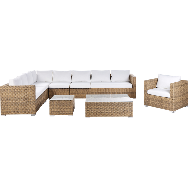 Lounge Set XXL Hellbraun