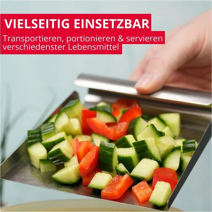 WESTMARK Küchenschaufel / Gemüseschaufel, hochwertig, ideal für die Zubereitung von Obst und – Bild 3