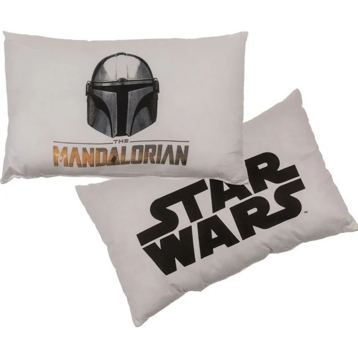 Out of the Blue Dekokissen Star Wars Deko-Kissen The Mandalorian, Kissen 30 x 50 cm, Ein Kissen, Vorder-/Rückseite unterschiedliches Motiv – Bild 4