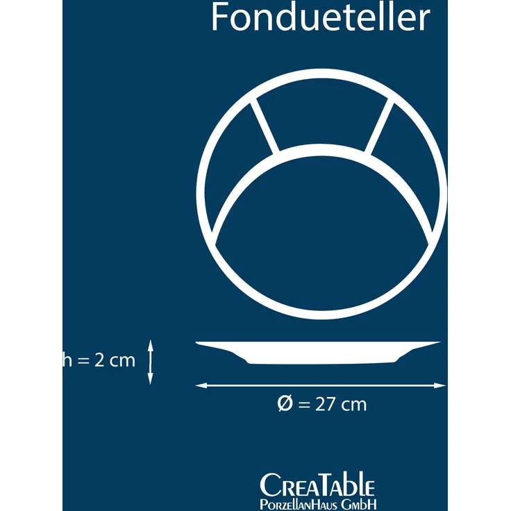 Universal Grün, Fondueteller 4-tlg (mo) – Bild 5