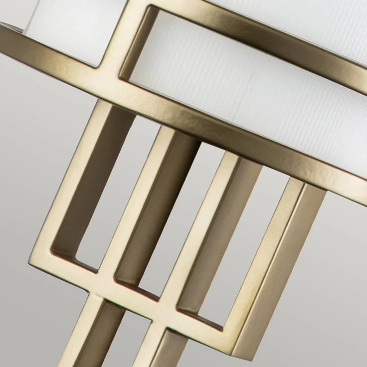 Elstead Fusion 1 Light Wandleuchte 1-flammig messing natur lackiert E27 – Bild 2