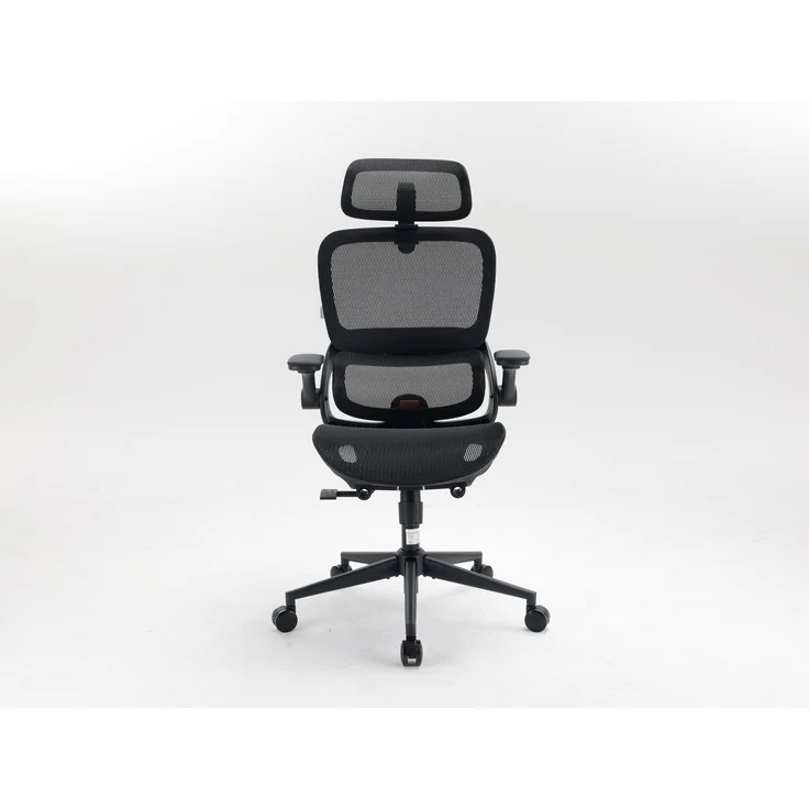 Sihoo Ergonomischer Stuhl B100-Pro, Mit Pedal, 131 x 73 cm, in Schwarz – Bild 1