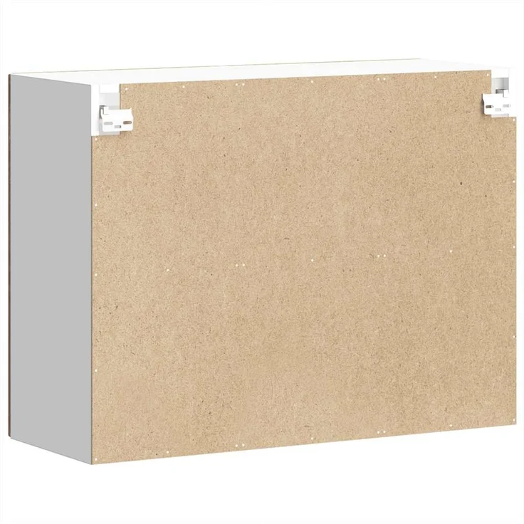 vidaXL Küchen-Hängeschrank mit Glastür Altholz-Optik Holzwerkstoff 853855 – Bild 8
