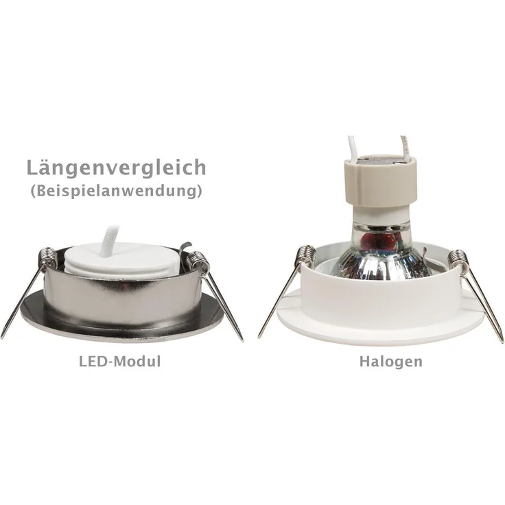 LED-Modul McShine, 7W, 470Lumen, 230V, 50x23mm, neutralweiß, 4000K, step-dimmbar – Bild 4