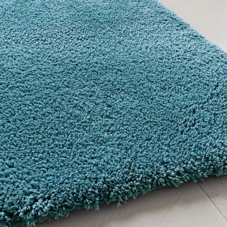 Sonive rutschfeste Badematte 60x120cm, Saugstarker Badezimmerteppich | Rutschfest, flauschig & dekorativ, Fußmatte für Dusche und Wohnzimmer, Blau