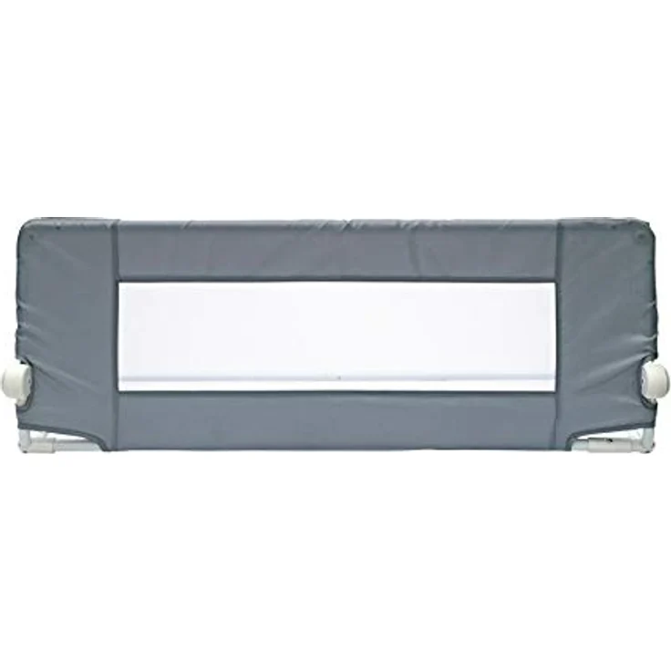 Safetots Extra Hohes Bettgitter Grau, 140cm breit x 60cm hoch, Bettschutzgitter für Kleinkinder zur Sicherheit, sicheres Kindergitter für Betten – Bild 2