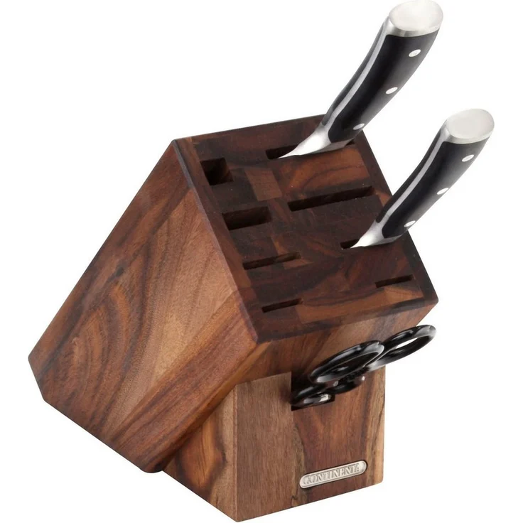 Continenta Messerblock (1tlg), Akazie, 22x11,5x22cm – Bild 2