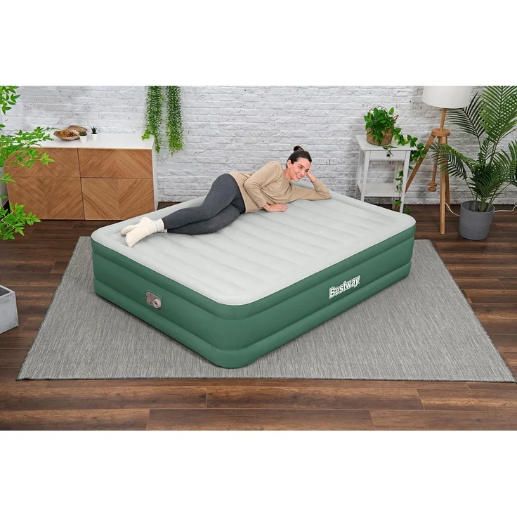 Toughlite™ TPU-Doppelluftbett mit integrierter Elektropumpe 203 x 152 x 46 cm – Bild 3