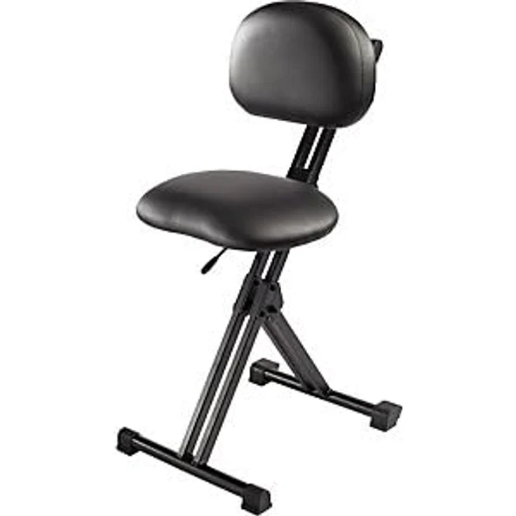 meychair Stehhilfe 11193 AF-SR-Comfort-KL XXL 250kg schwarz/schwarz – Bild 3