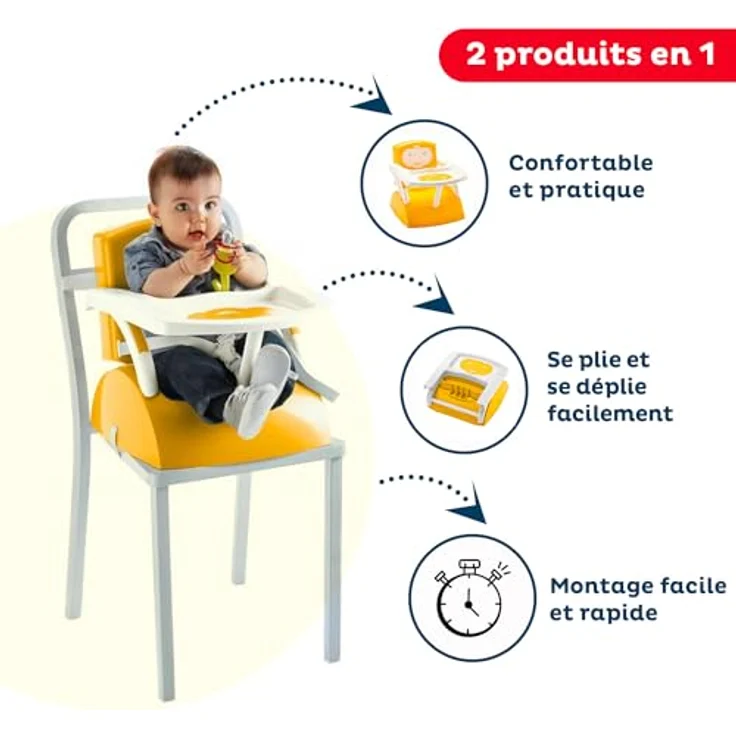 THERMOBABY Chair Booster - Ananas – Bild 3