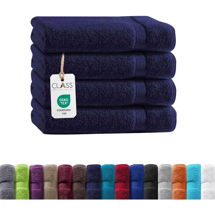 TRENDBUY24 Handtuch Set Handtücher Duschtücher Gästetücher Baumwolle Frottee Premium 4er Set, 100% Baumwolle (4-St), Duschtuch – Bild 1