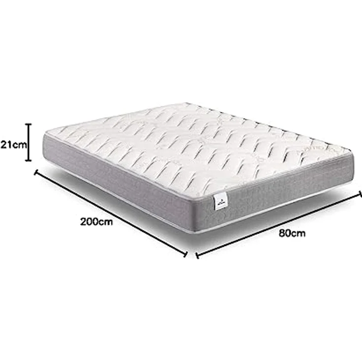 ZZ DON DESCANSO TALAIA Viskoelastische Matratze, Schaumstoff, Höhe ± 21 cm, 80x200 cm – Bild 4