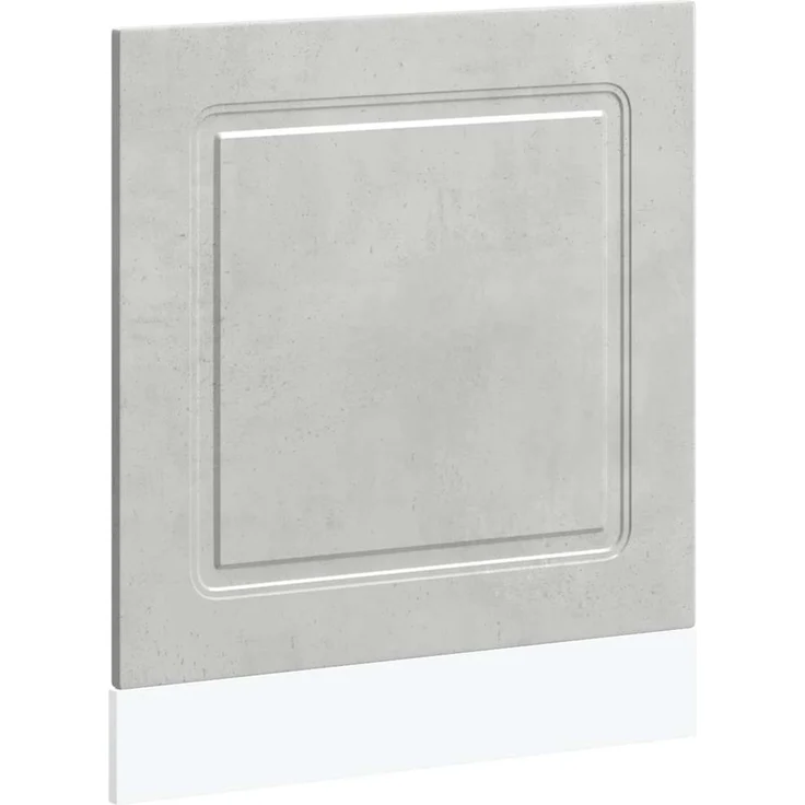 vidaXL Geschirrspülerblende Kalmar Betongrau 60x1,5x57cm Holzwerkstoff 853661 – Bild 2