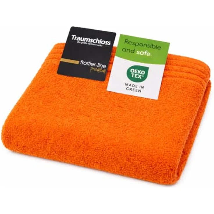 Traumschloss Handtuch Premium-Line, Frottier (1-St), 100% amerikanische Supima Baumwolle mit 600g/m² – Bild 2