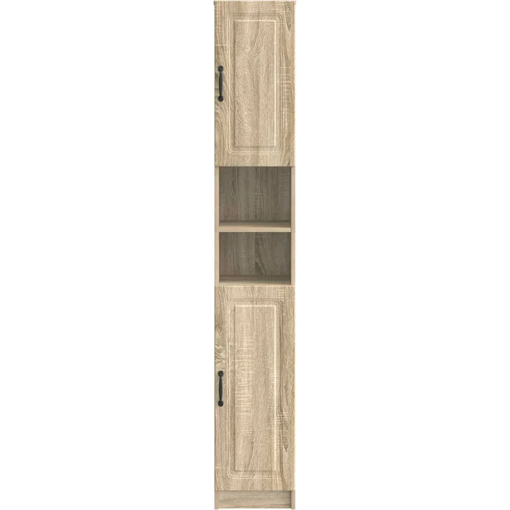 vidaXL Badezimmerschrank mit offenem Regal UTRECHT Sonoma-Eiche 897697 – Bild 3