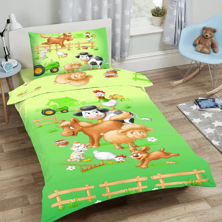 Farm Bettwäsche Digitaldruck ESPiCO Sleep and Dream 135 x 200 + 80 x 80 cm – Bild 6