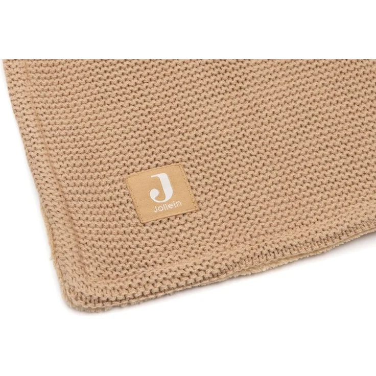 Jollein Basic Knit Babydecke - 75 x 100 cm - Fleec – Bild 3