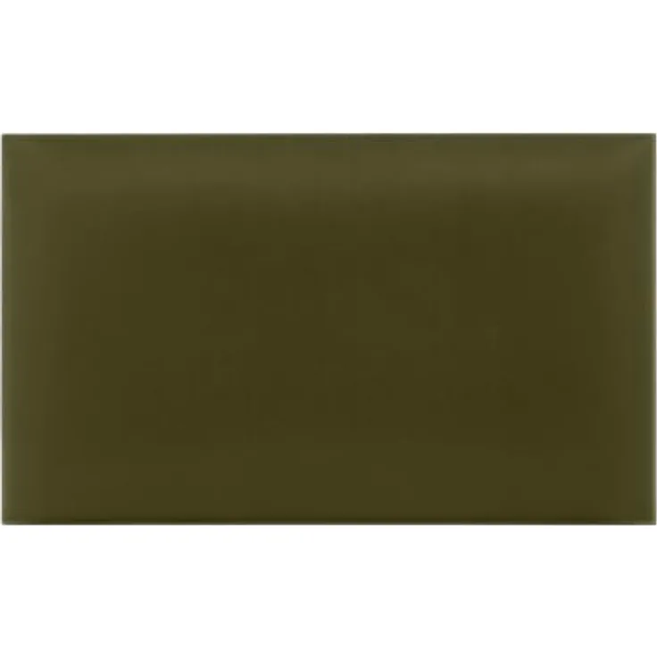 DecoNest Wandkissen, Wandpolsterung, Wanddekoration, Bettkopfteil, 3D-gepolstertes Wandpaneel 60 x 40 cm Khaki