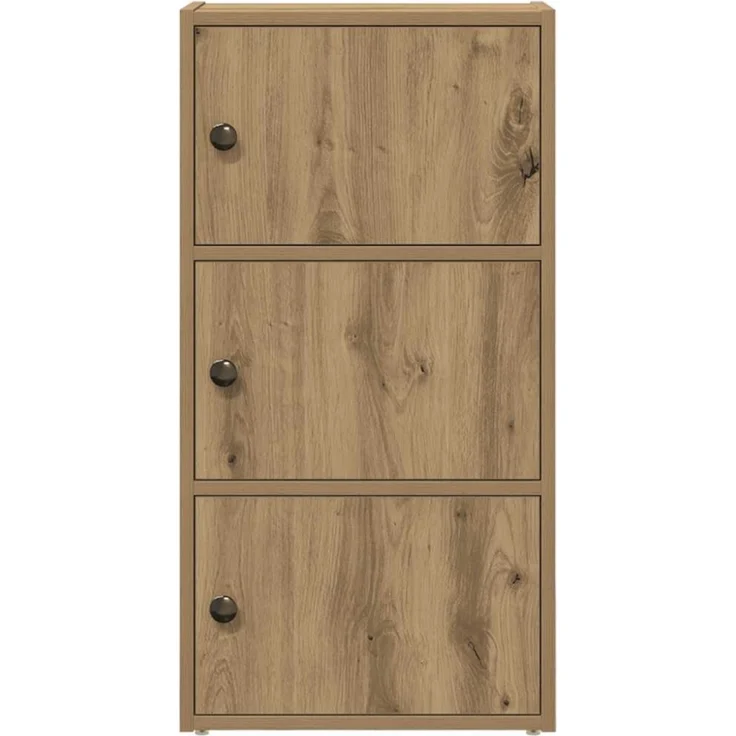vidaXL Bücherregal Artisan-Eiche 40x24x77 cm Holzwerkstoff 860372 – Bild 6
