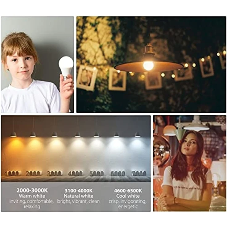 Blaupunkt LED Leuchtmittel A65 LED Lampe, E27 Sockel, 18W, Ersetzt 180W Glühlampen, Neutralweiß 4000K, natürliches Tageslicht, nicht dimmbar, 1980 lumen, Glühbirnen, 1 Stück (1er Pack) – Bild 6