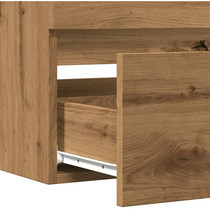 vidaXL Waschbeckenschrank Artisan-Eiche 100x38,5x45 cm Holzwerkstoff 856253 – Bild 8