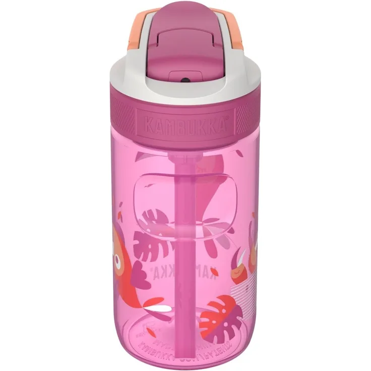 Kambukka Wasserflasche für Kinder Lagoon 400ml Toekan Love
