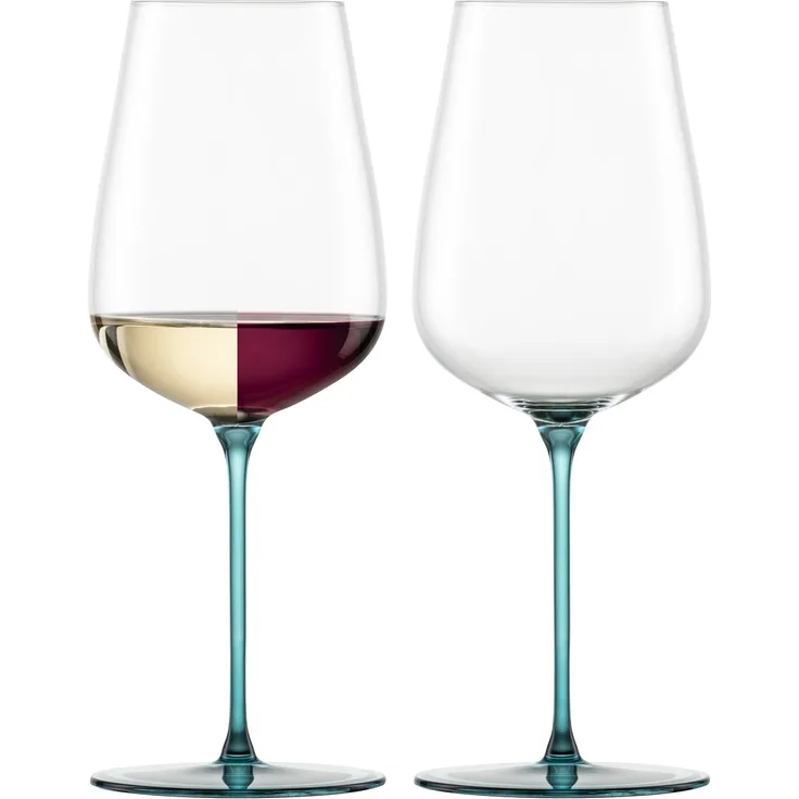 Eisch Inspire SensisPlus Allroundgläser Fruchtig & Aromatisch 580 ml 2er Set - Aqua