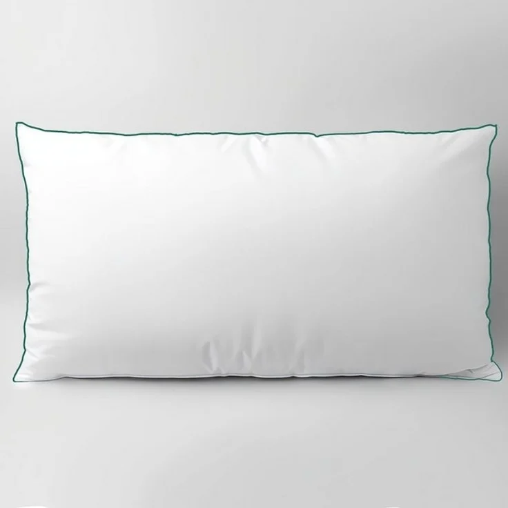 KNERST Kopfkissen Kopfkissen Fitform Technologie 100% Polyester, Füllung: FitForm Technologie – 100% Polyester, ergonomisches Schlafkissen ideal für jede Schlafposition, Kissen mit eleganter, grüner Biese – Bild 4