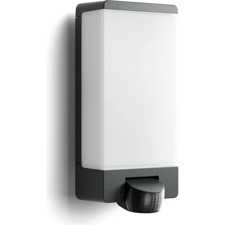 Steinel Außenleuchte L 14 S anthrazit, 180°-Bewegungsmelder, max. 10 m Reichweite, E27 max. 15 W, IP44 – Bild 2