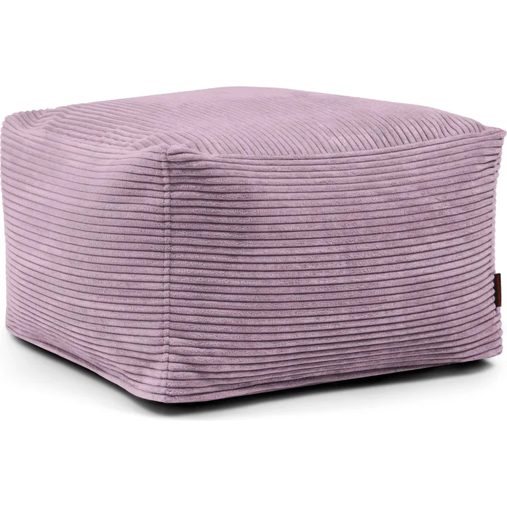 Sitzsack ‘Softbox‘, Bezugstoff - Waves, 100% Polyester, Lilac, 40x70x70 cm.